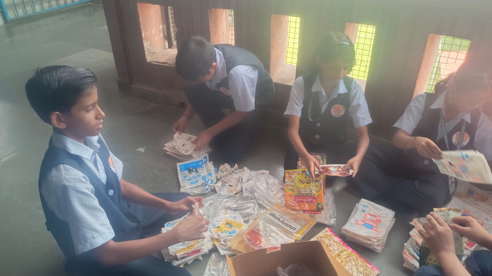 Milk & Chips Packet Collection Drive - Together we Care: Packets of Hope